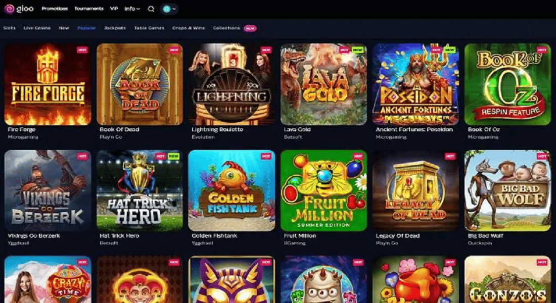 gioo casino homepage